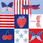 Berry Americana II Art Print