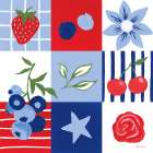 Berry Americana III Art Print