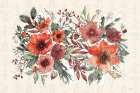 Festive Blooms I Art Print