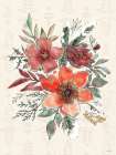 Festive Blooms VII Art Print