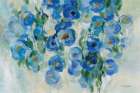 Blue Garden Art Print