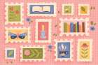 Cozy Readers Club I Art Print