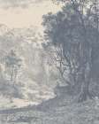 French Pastoral Etching II Art Print