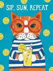 Seasonal Cat I Summer Art Print