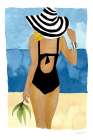 Ipanema Girl One Piece Art Print