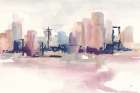 City at Work I Abstract Art Print