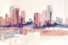 City at Work II Abstract Art Print