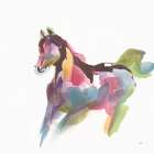 Party Horse II Art Print