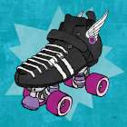 Skate Bright I Art Print