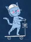 Kitty Cruisers III Art Print