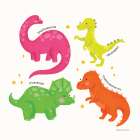 Dino Pals Art Print