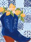 Lemonade Cowgirl Boots Art Print