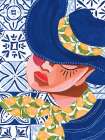 Lemonade Cowgirl Art Print