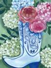 Southern Belle Cowgirl Boots Art Print