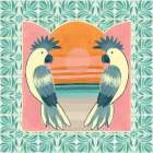 Tropical Birds II Art Print