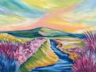 Spring Meadow I Art Print