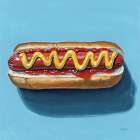 The Perfect Hotdog Art Print