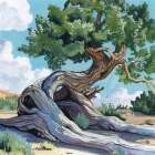 A Tree That Adapts to Change Art Print