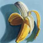 Shady Banana Art Print