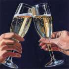 Cheers To Love Art Print
