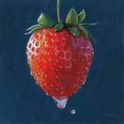 The Most Perfect Strawberry Art Print