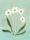 Sky Flowers II Art Print