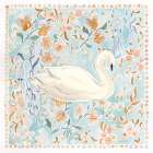 Chinoiserie Swan Art Print