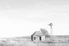Old Well BW Art Print
