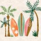 Beach Day IV Art Print
