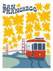 San Francisco Trolley Art Print
