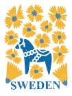 Swedish Folk Art Art Print