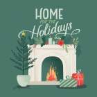 Home for the Holidays VI Art Print