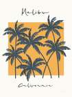 Malibu Retro Vibe Art Print