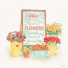 Flea Market Flowers II Art Print