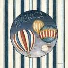 America Balloons IV Art Print