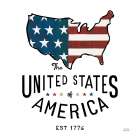 Road Trip United States of America Art Print