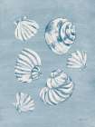 Beach Treasures Blue II Art Print