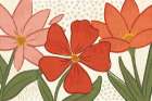 Bold Petals I Art Print