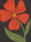 Bold Petals III Dark Art Print