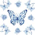 Flutter with Charm II Art Print