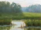 Morning on the Marshes Art Print