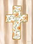 Floral Cross I Art Print
