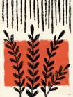 Geometric Flora I Art Print