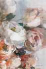 Fall Bouquet on White Panel I Art Print
