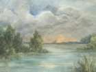 Cloudy Sky Art Print