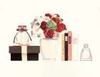 Parfum Chic II Mixed Bouquet v2 Art Print