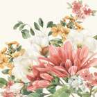 Amber Blossoms II Art Print