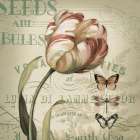 Mothers Treasure IV Vintage Square Art Print