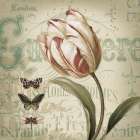 Mothers Treasure V Vintage Square Art Print