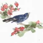 Bird and Blossoms III Art Print